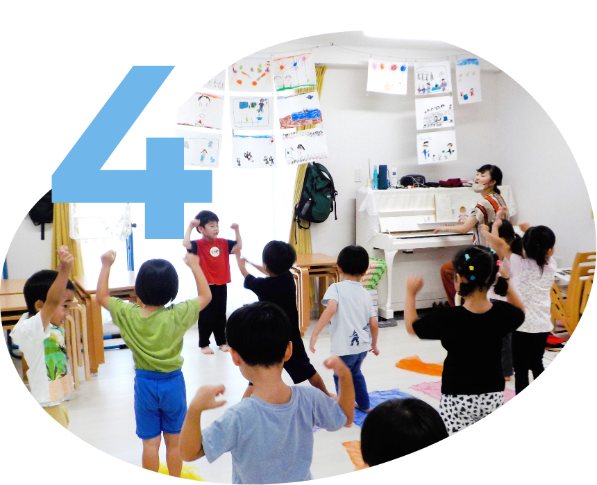 本物の指導を早くから体育・音楽・美術の専門教育プログラム